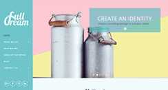 Desktop Screenshot of fullcreamdesign.com